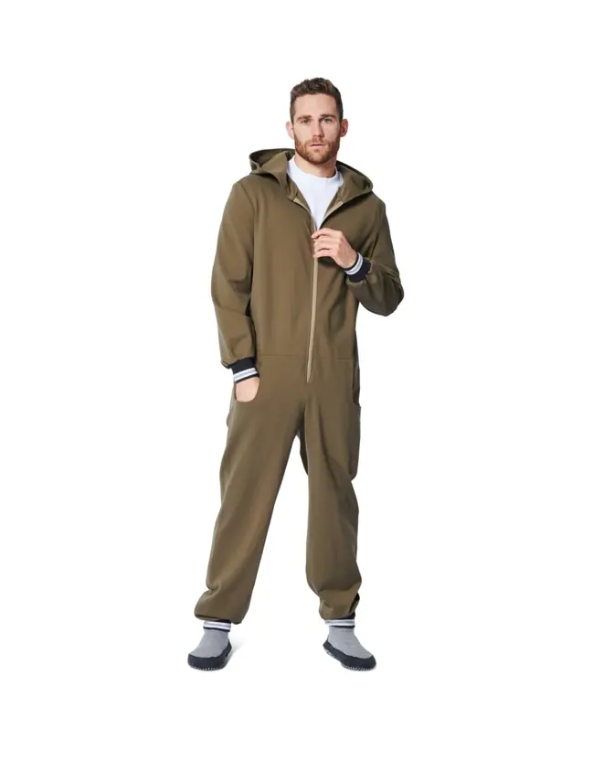 Burda Men's Jumpsuit Or Hooded Onesie 6065 1