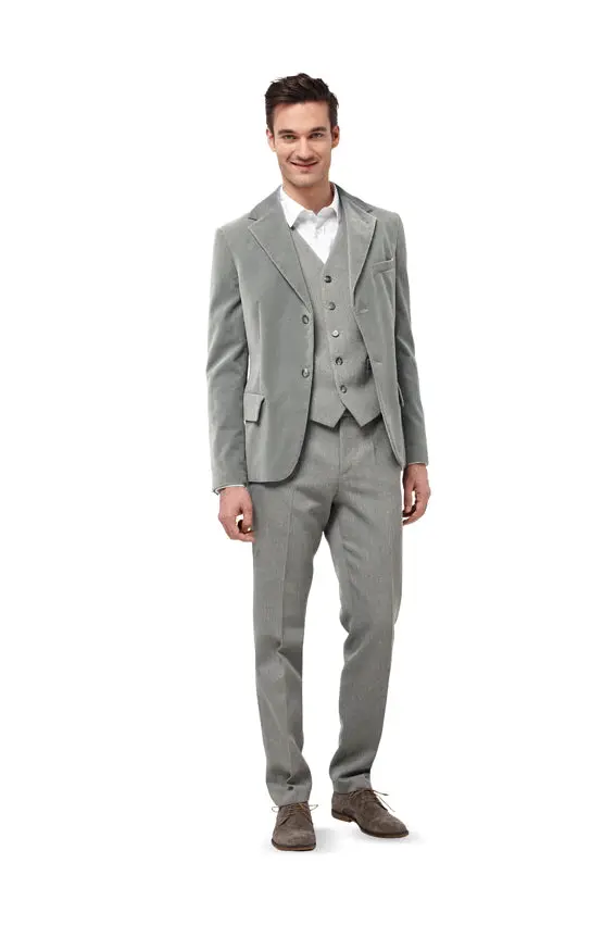 Burda Men's Suit And Waistcoat 6871 1
