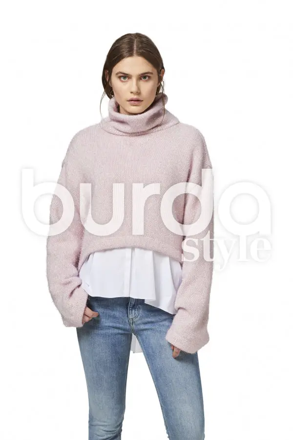 Burda Pullover Collard Top 6476 1