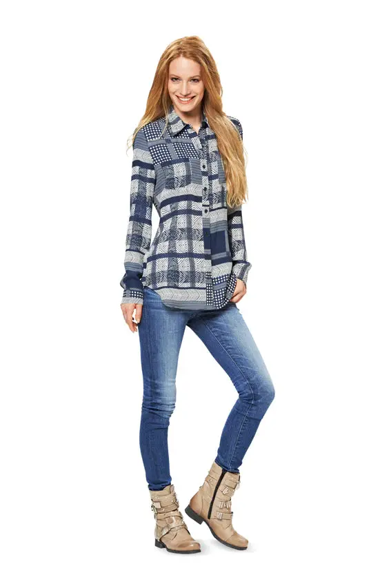 Burda Top, Shirt And Blouse 6849 1