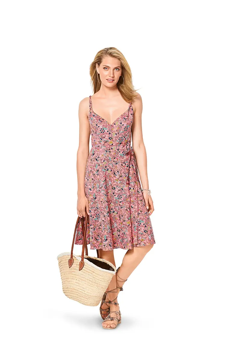 Burda Wrap Dress 6344 1