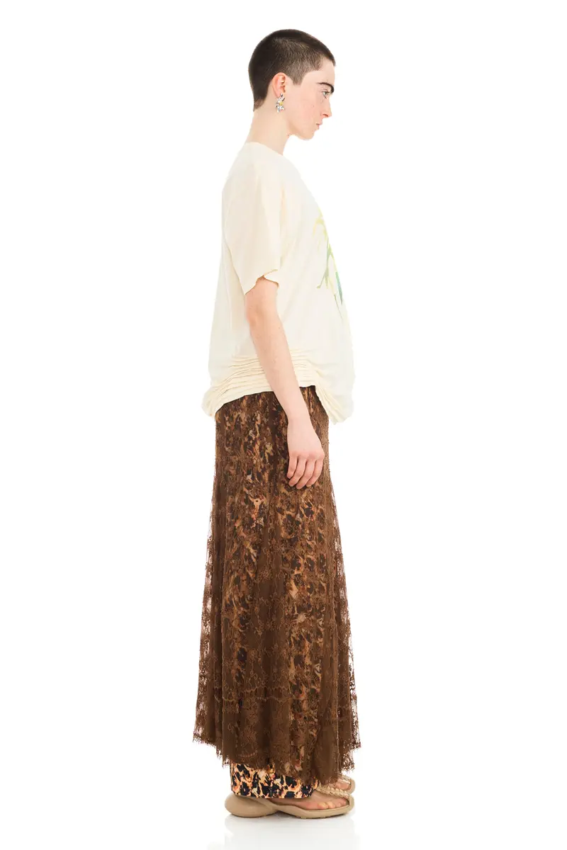 Butter Faded Flower Katina Tee 4