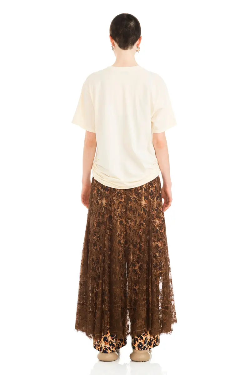 Butter Faded Flower Katina Tee 5