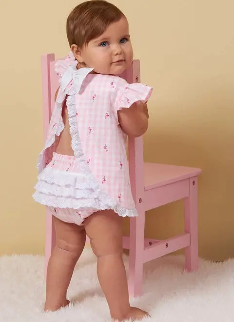 Butterick Babies Top And Panties B6884 1