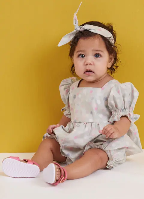 Butterick Baby Romper And Dress B6950 1
