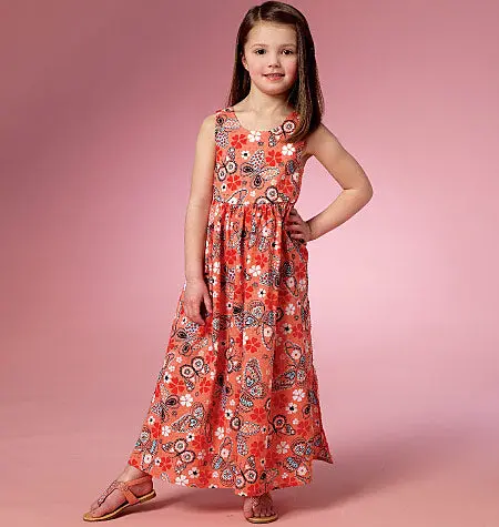 Butterick Child Dresses And Culottes B6202 1