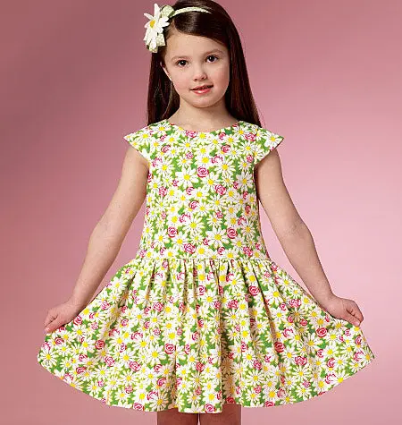 Butterick Children's Dress B6201 1