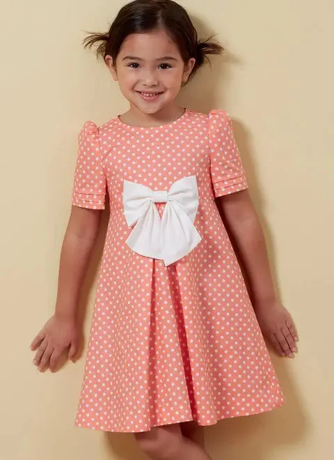 Butterick Children's Dresses B6886 1