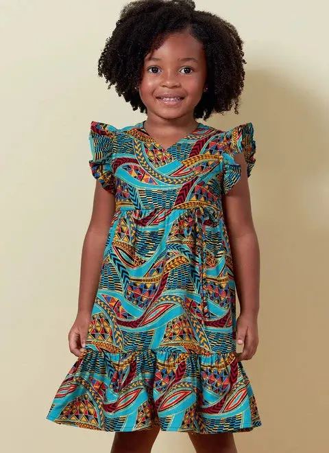 Butterick Children's Dresses B6887 1