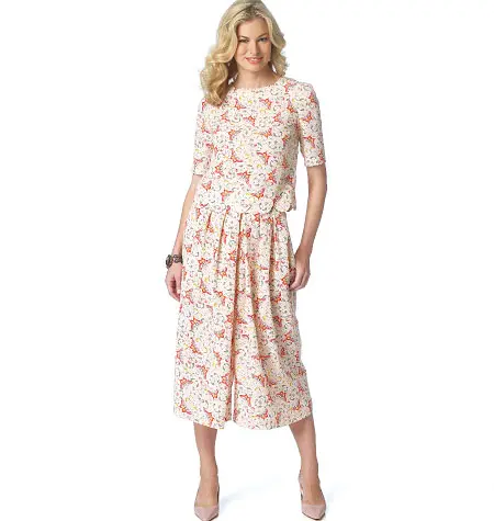 Butterick Culottes B6178 1