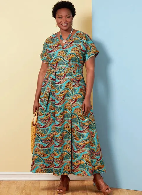 Butterick Dress And Sash B6873 1