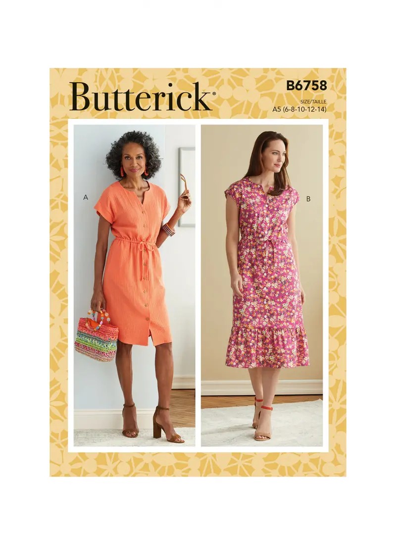 Butterick Dress B6758 1