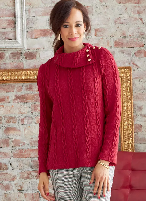 Butterick Knit Tops B6857 1
