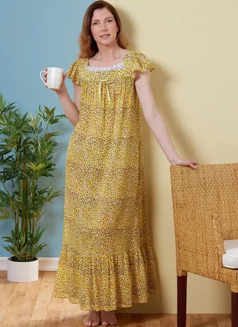 Butterick Top, Nightgowns And Shorts B6883 1