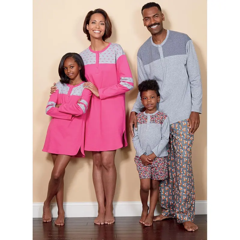 Butterick Unisex/Child Nightwear B6531 1