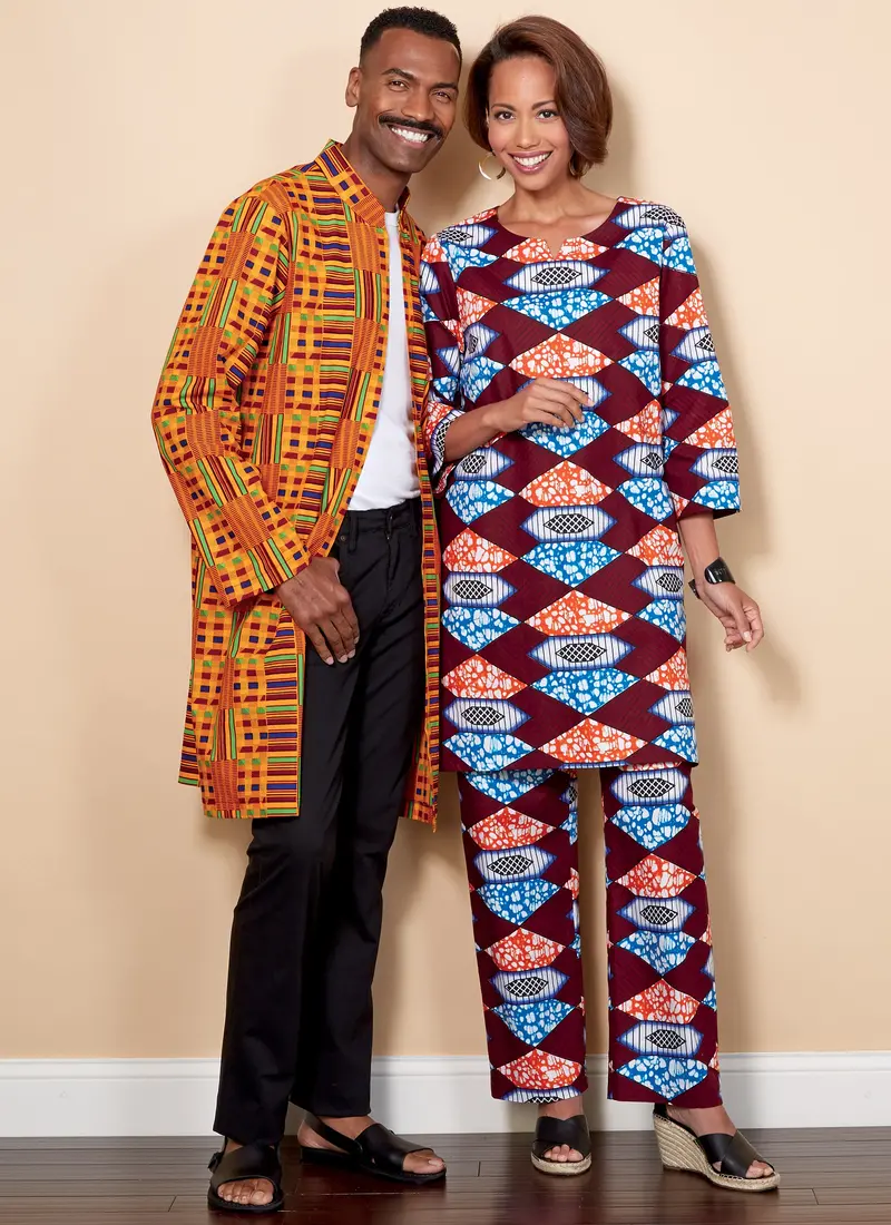Butterick Unisex Coat, Tunic, Trousers B6534 1