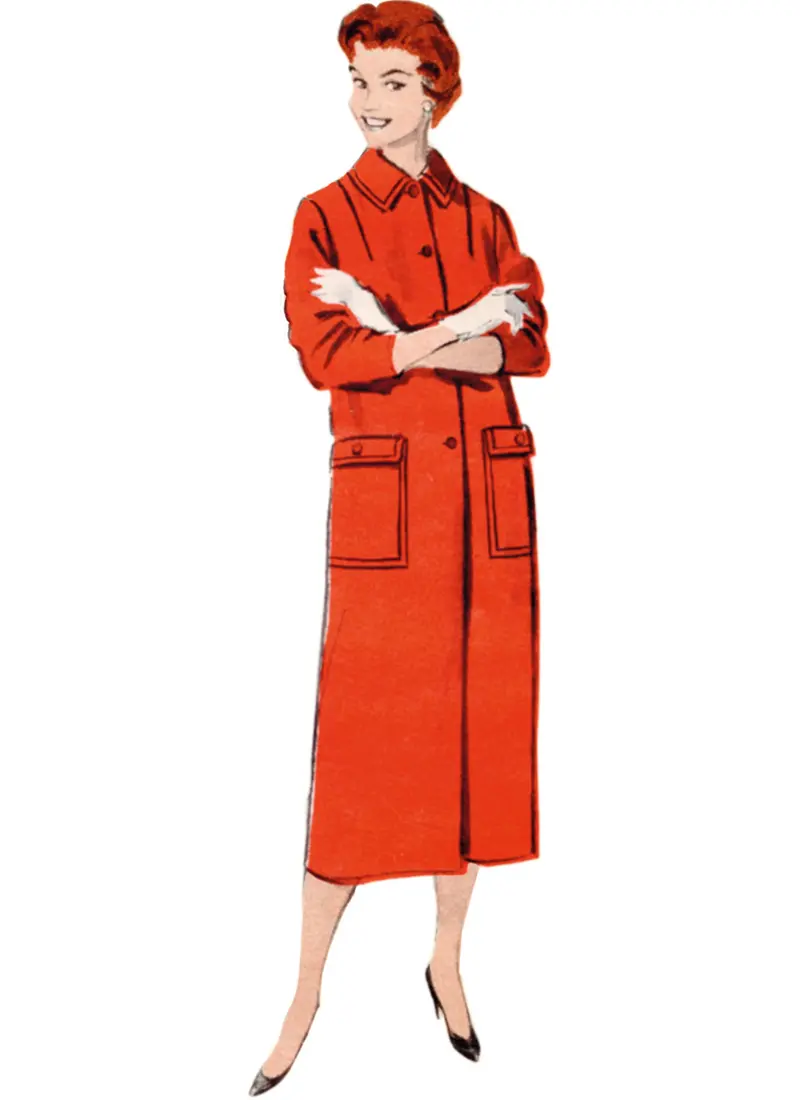 Butterick Vintage Coat V7020 1