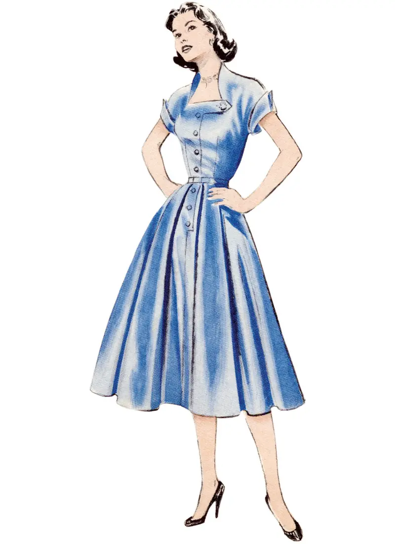 Butterick Vintage Dress B7019 1