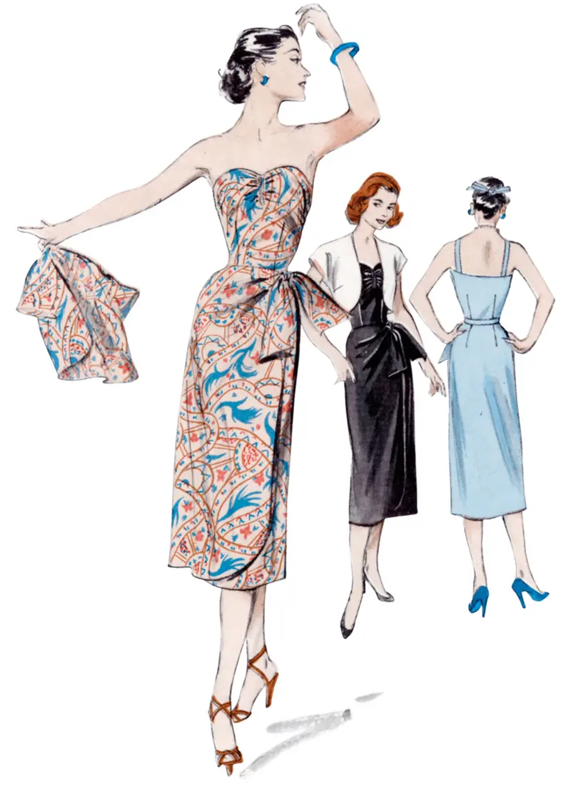 Butterick Vintage Dress & Jacket B6923 1