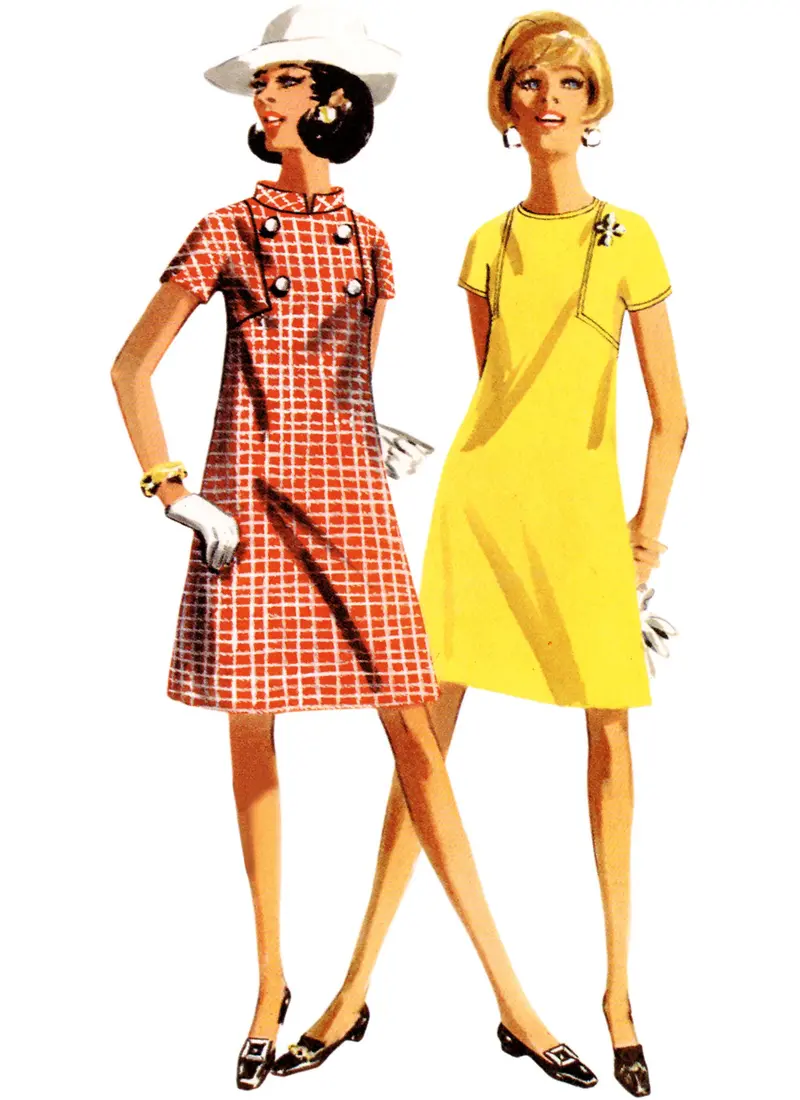 Butterick Vintage Dresses B6990 1