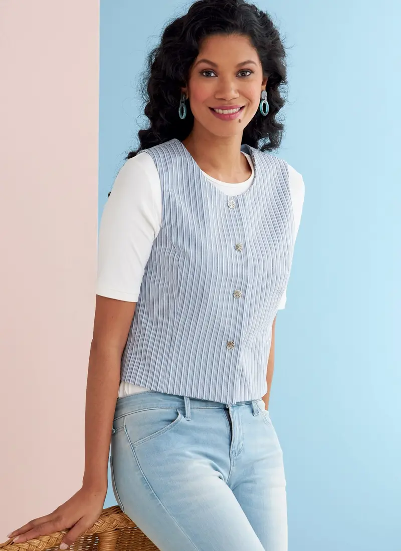 Butterick Waistcoats B6745 1