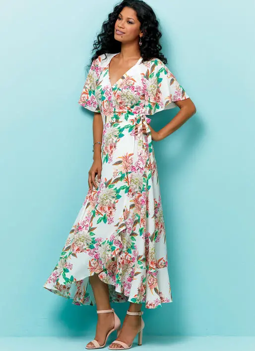 Butterick Wrap Dresses B6554 1