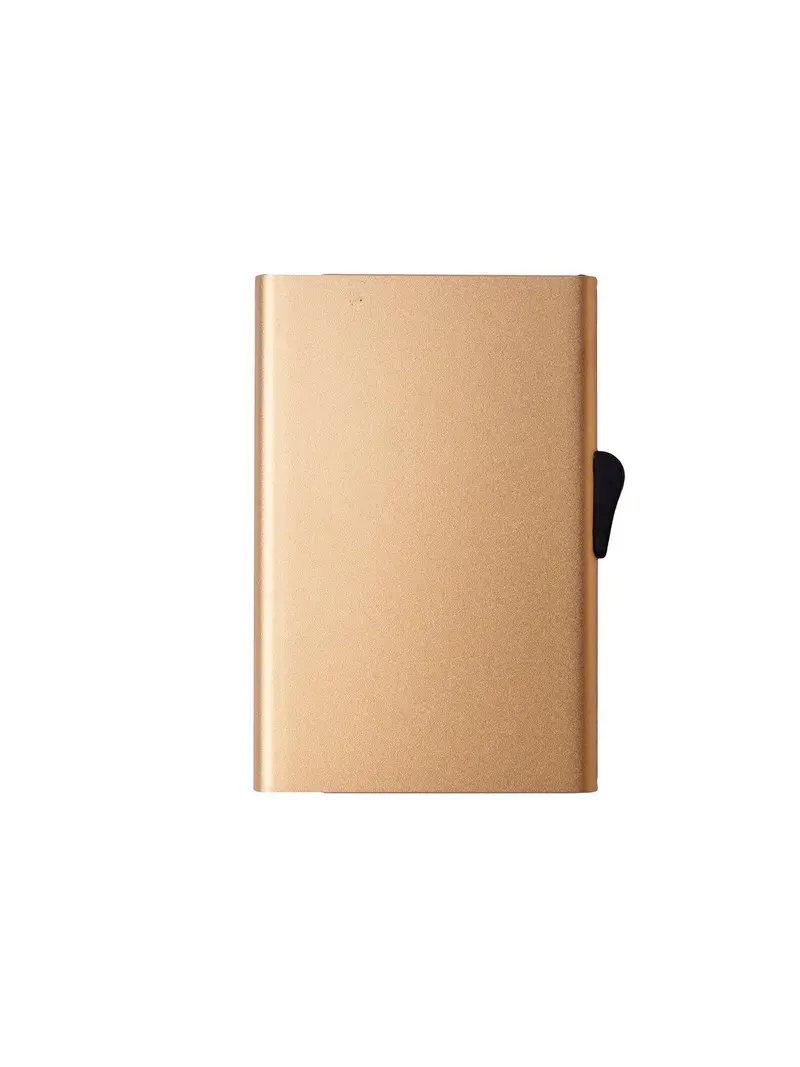 C-Secure Aluminium Rfid Cardholder Beige 1