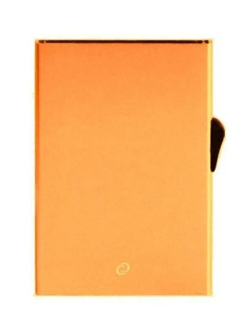 C-Secure Aluminium Rfid Cardholder Orange 1