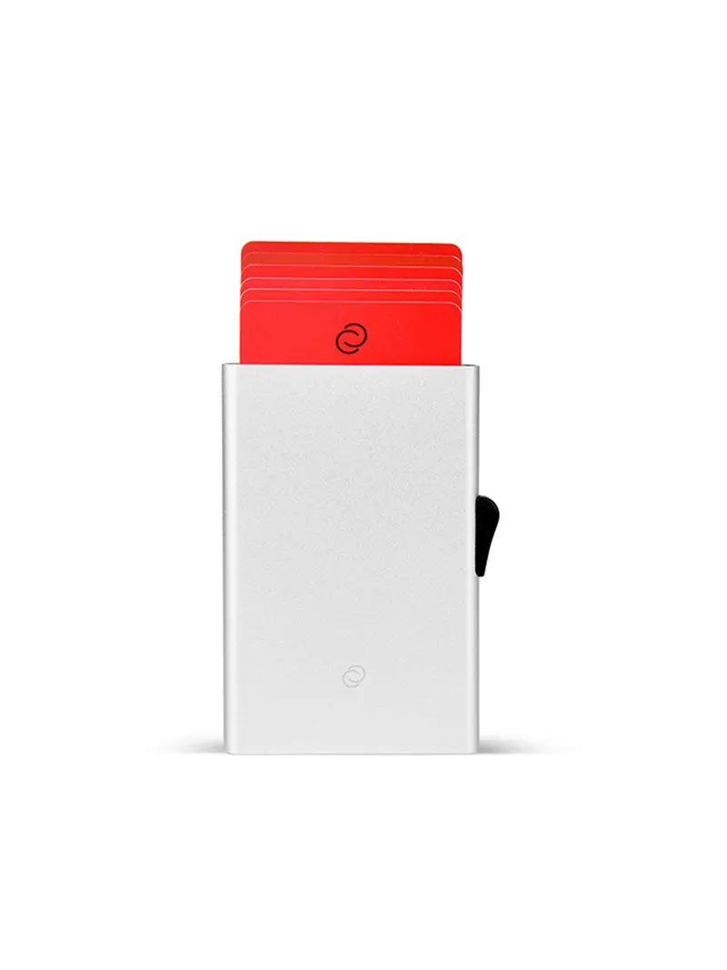 C-Secure Aluminium Rfid Cardholder Silver 1