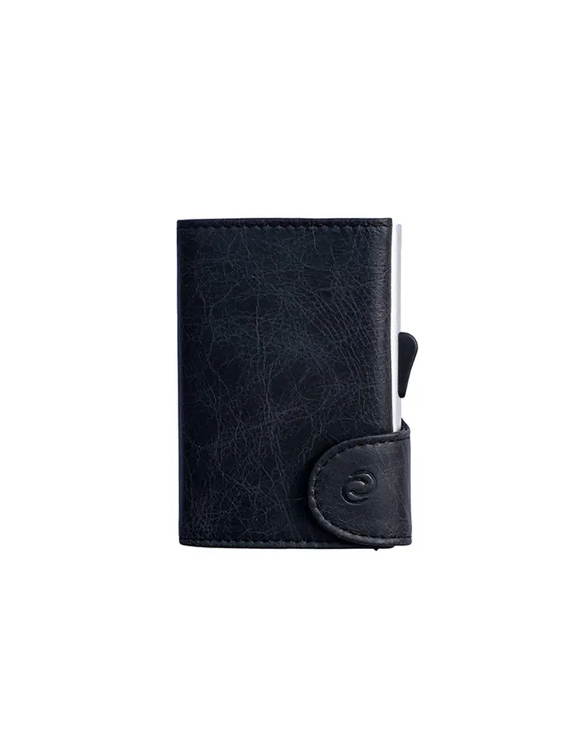 C-Secure Italian Leather Rfid Wallet Blackwood 1