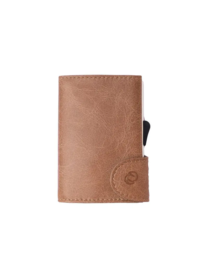 C-Secure Italian Leather Rfid Wallet Cobblestone 1
