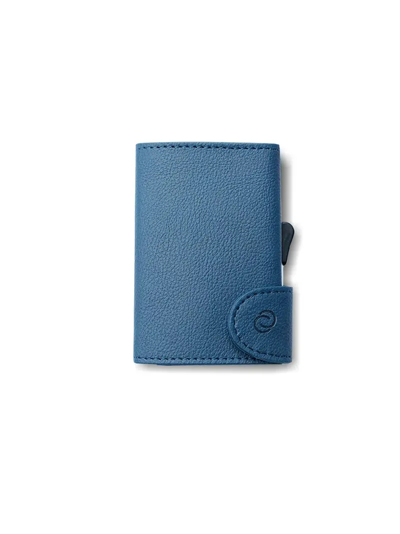 C-Secure Pu Leather Rfid Wallet Navy 1