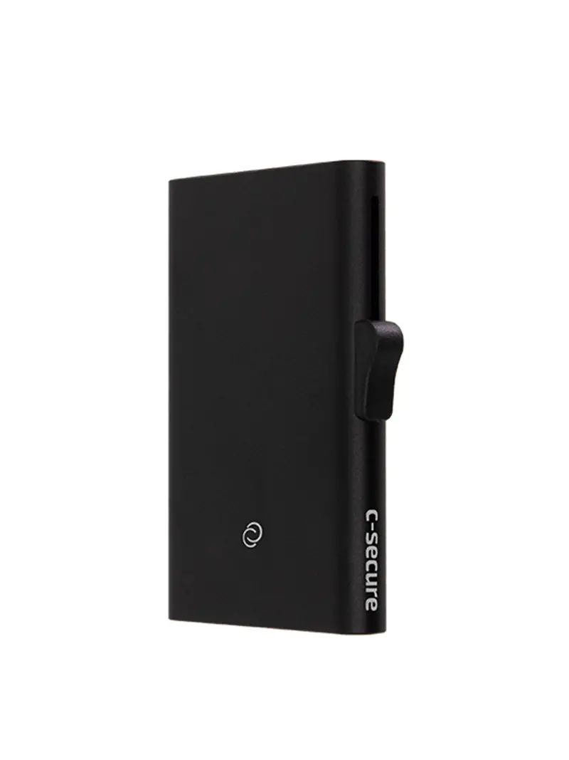 C-Secure Xl Aluminium Rfid Cardholder Black 1