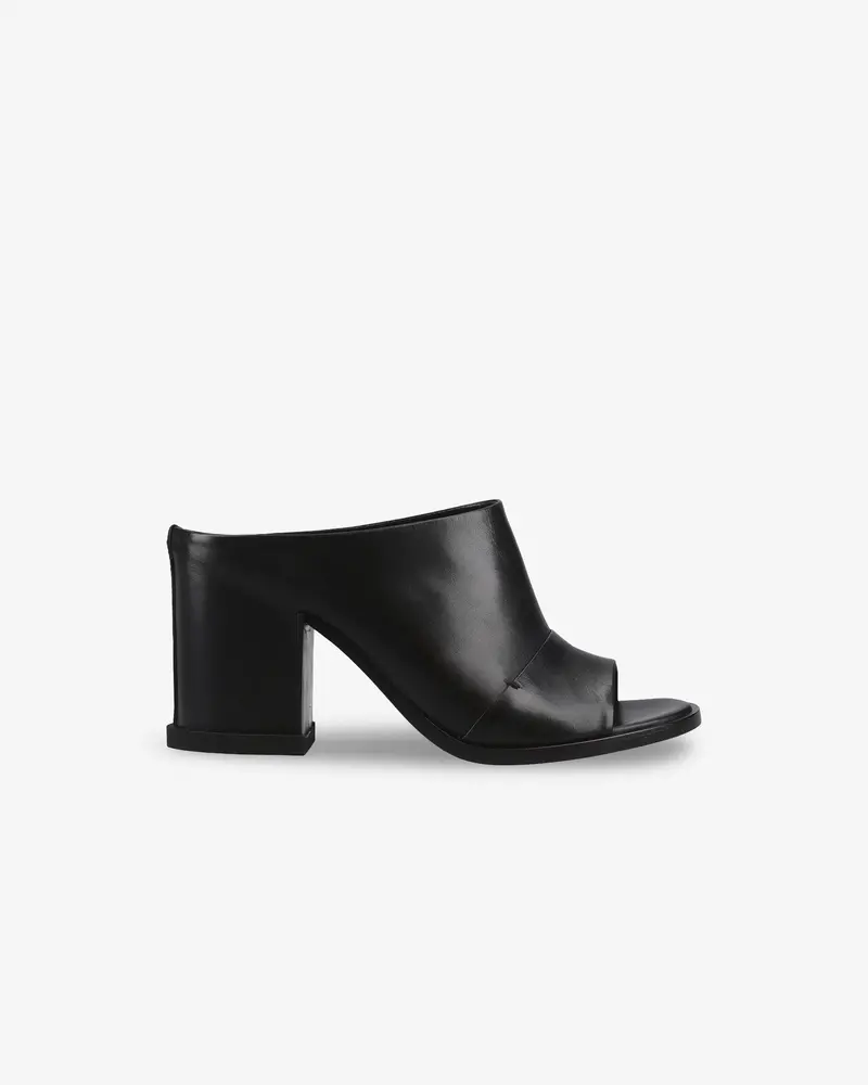 Calfskin Embedded Heel Sabot 1