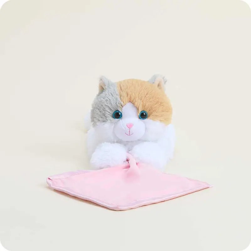 Calico Cat Blankie Warmies 1