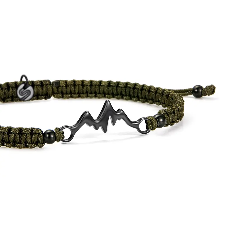 Camo Mountain Braided Bracelet 1