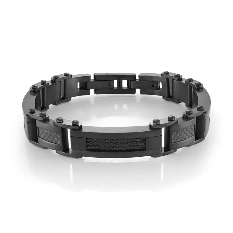 Carbon Forge Link Bracelet 1