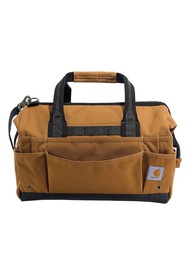 Carhartt 16-Inch 30-Pocket Heavyweight Tool Bag 1