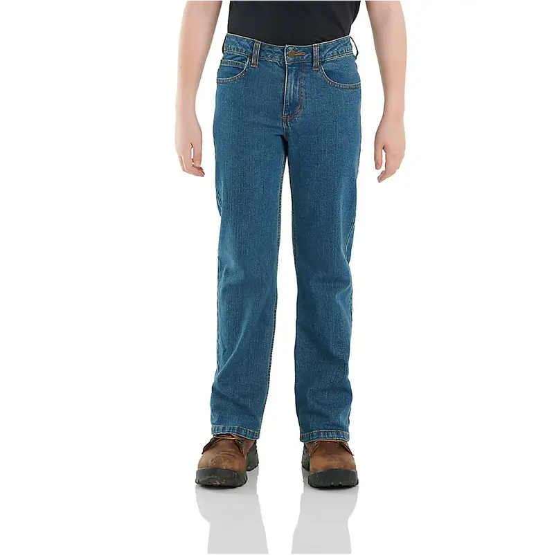 Carhartt Boys' Denim 5-Pocket Jean 1