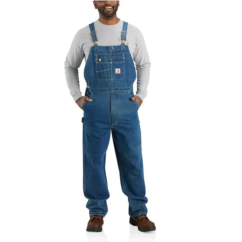 Carhartt Loose Fit Denim Bib Overalls 1