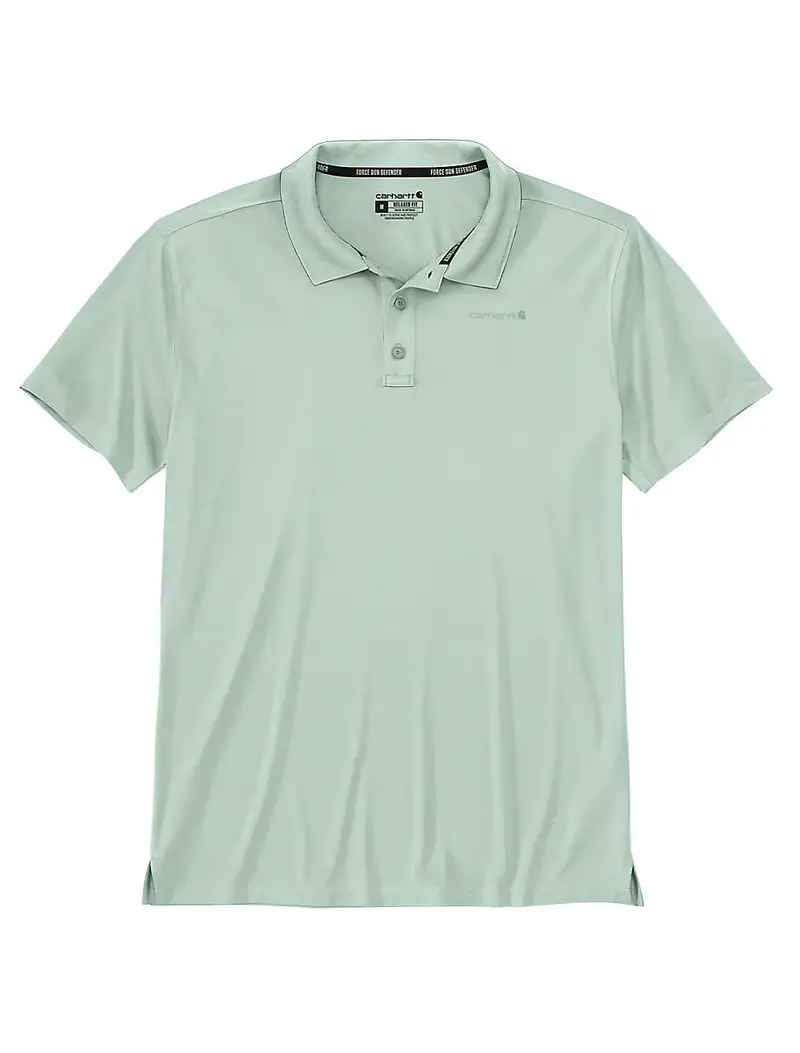 Carhartt Men's Force Sun Relaxed Fit Lightweight Short-Sleeve Polo 1