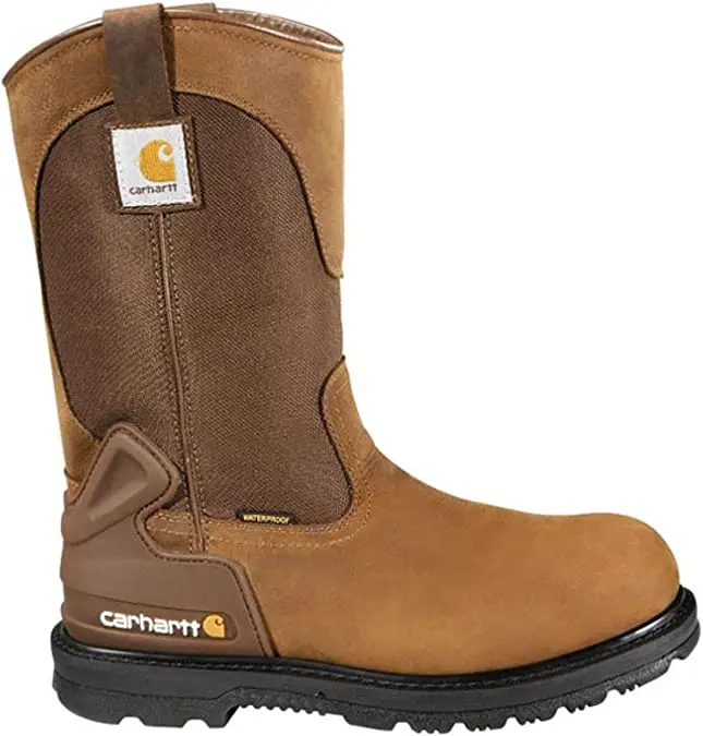 Carhartt Men's Heritage Waterproof 11-Inch Steel Toe Wellington Boot 1