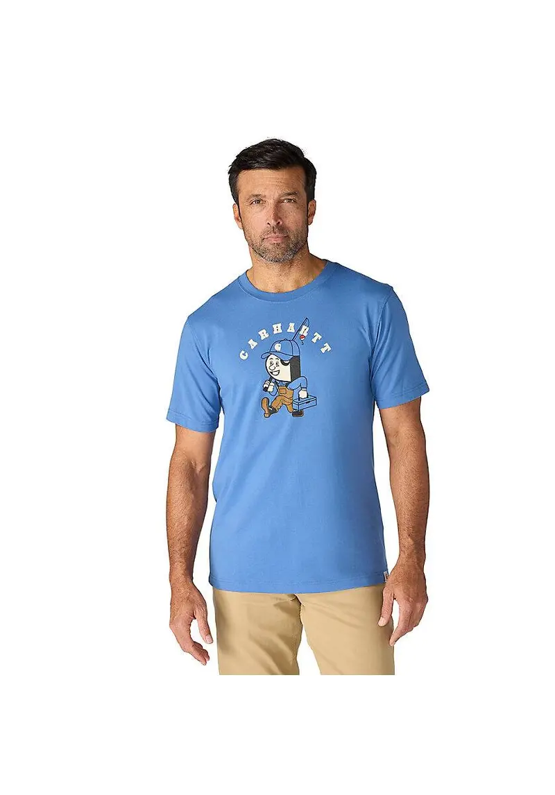 Carhartt Men's Irvine Relaxed Fishing Graphic Sort-Sleeve T-Shirt 1