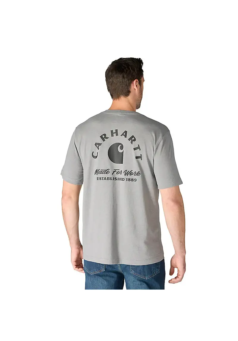 Carhartt Men's Irvine Relaxed Fit Work Graphic Short-Sleeve T-Shirt 1