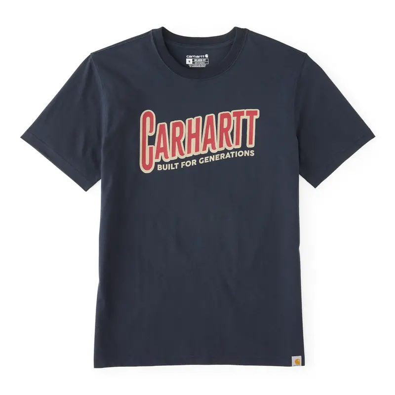 Carhartt Men's Irvine Relaxed Generations Logo Short-Sleeve T-Shirt 1