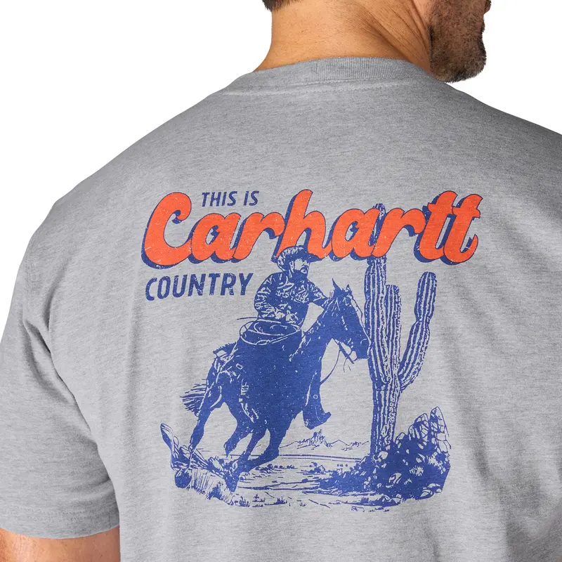 Carhartt Men's Irvine Relaxed Horse Logo Short-Sleeve T-Shirt 1