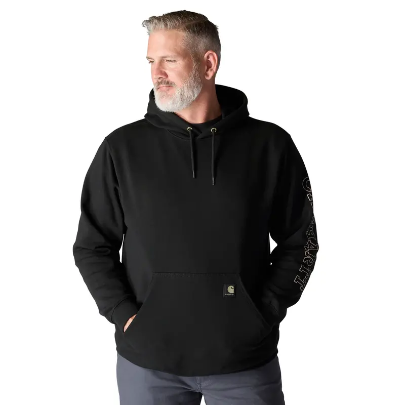 Carhartt Men's Loose Fit Midweight Camo Graphic Sweatshirt Hoodie 1