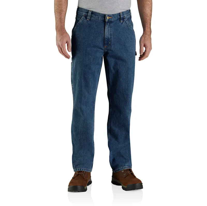 Carhartt Men's Loose Straight Denim Dungaree 1