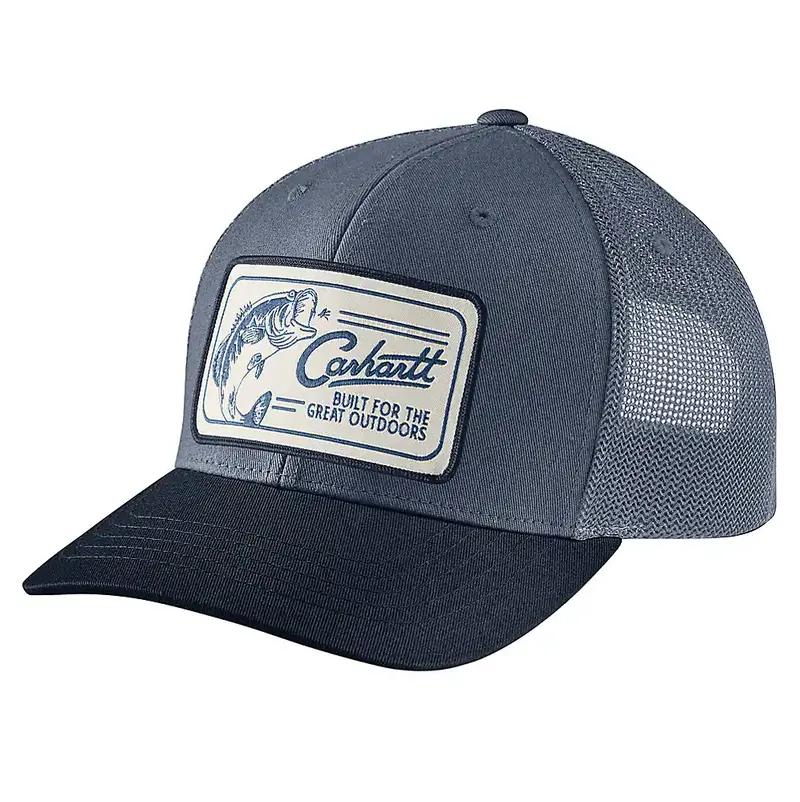 Carhartt Men's Mesh-Back Fish Patch Cap 1