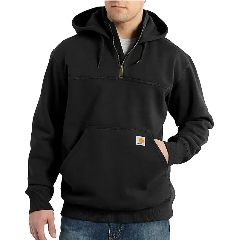 Carhartt Men's Rain Defender Loose Fit Heavyweight Quarter-Zip Hoodie 1